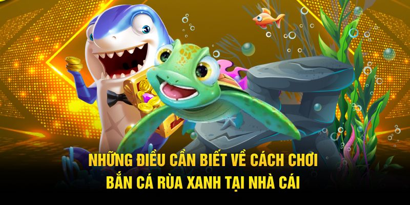 Tổng quan về bắn cá rùa xanh tại 33win